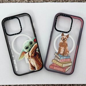 Casetify Baby Yoda and Dog Phone Cases iPhone 14
